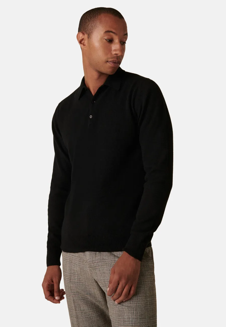 Pull col polo en cachemire - Emerson