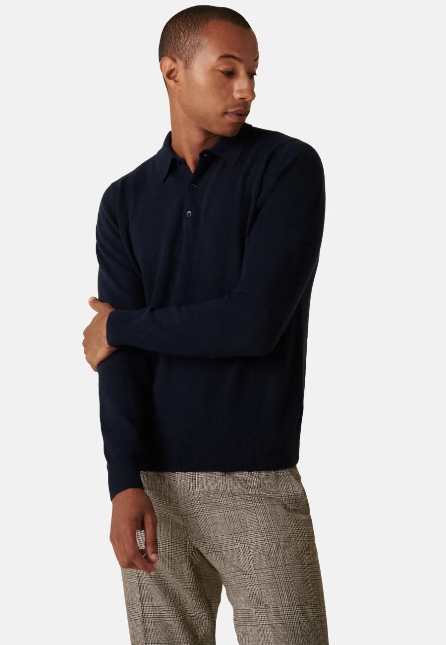 Pull col polo en cachemire - Emerson