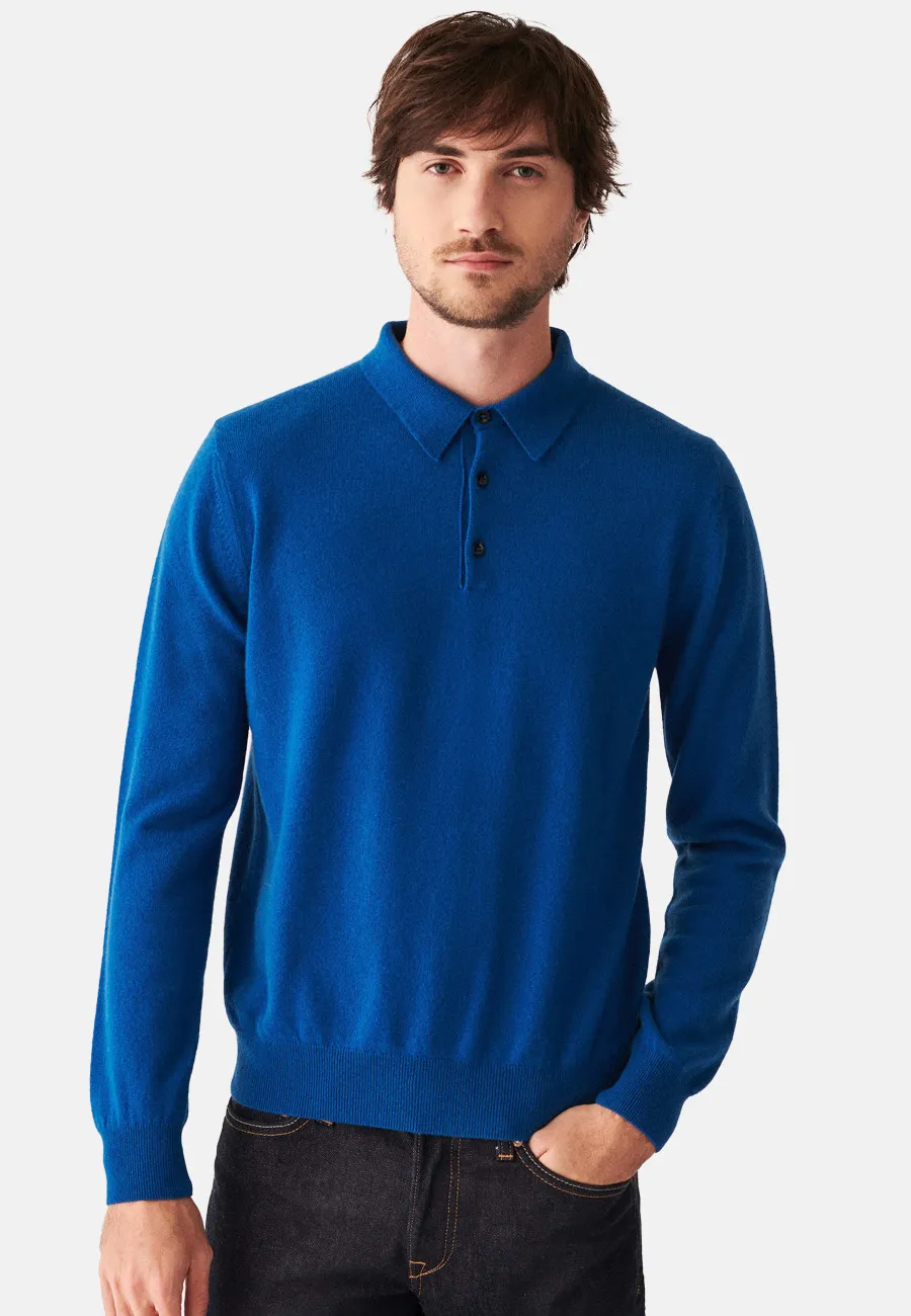 Pull col polo en cachemire - Emerson