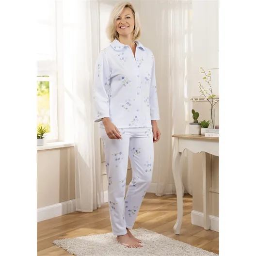 Pyjama chaleur bleu ou lilas