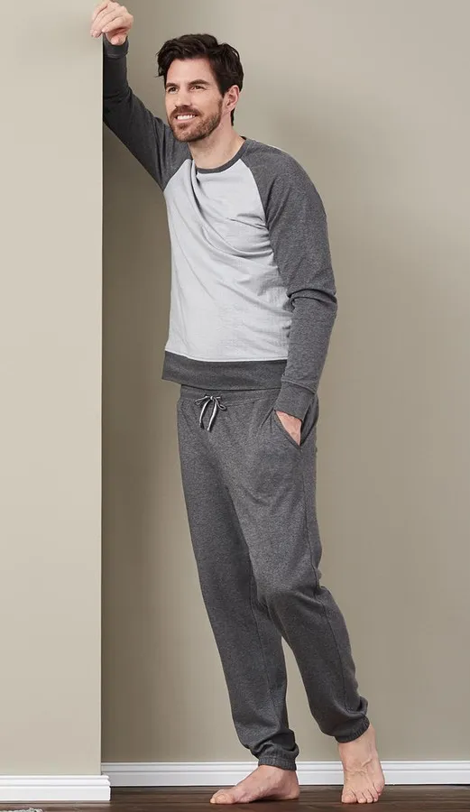 Pyjama homme gris Taille XXL