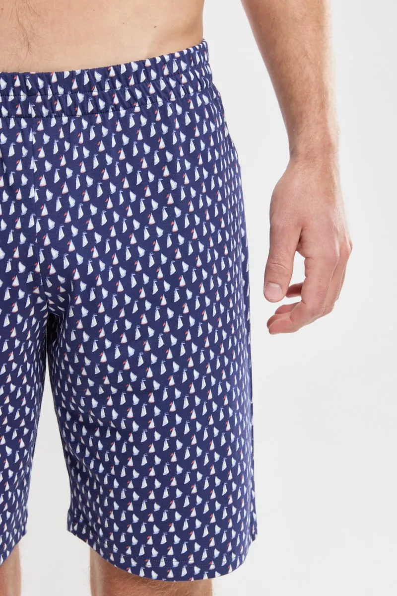 Pyjama short "voiliers" - coton léger