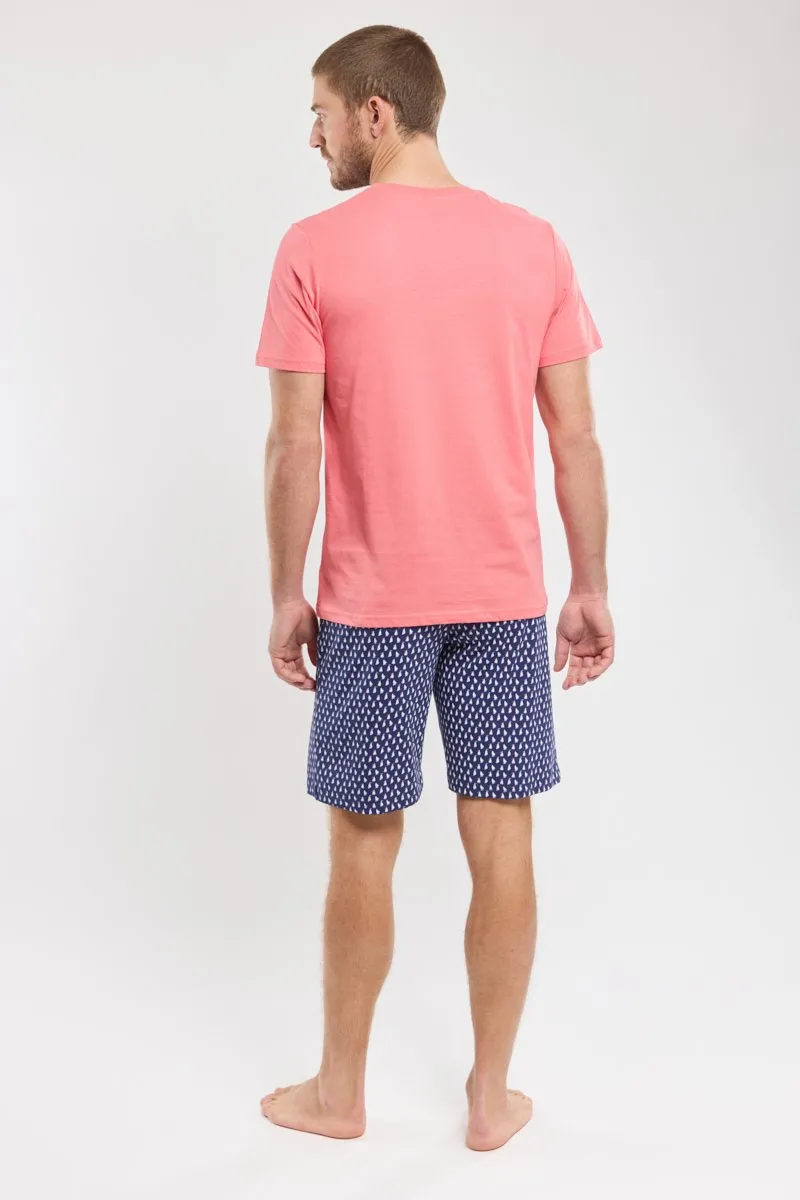 Pyjama short "voiliers" - coton léger