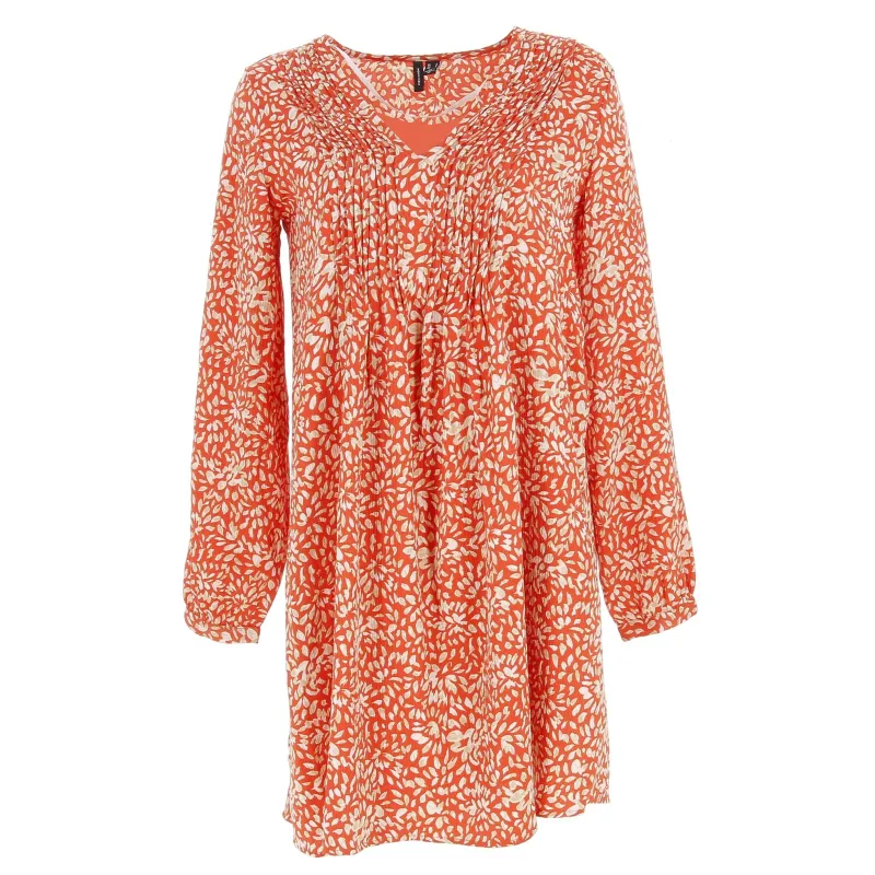 Robe chemise oversize tula multicolore femme - Vero Moda | wimod