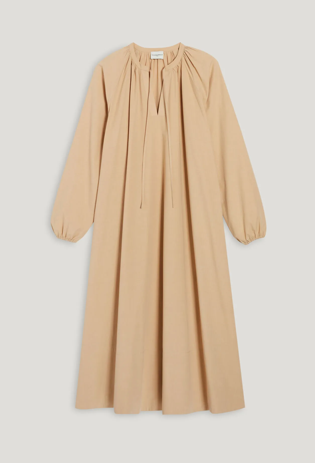 Robe longue oversize sable | Claudie FR