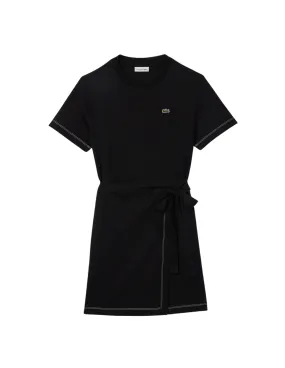 Robe Oversize Femme Lacoste Ref 63185 031 Noir