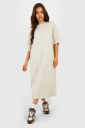 Robe t-shirt oversize en coton