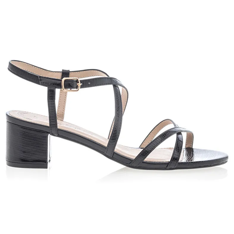 Sandales / nu-pieds Femme Noir Pretty Stories : Sandales / Nu-pieds . Besson Chaussures