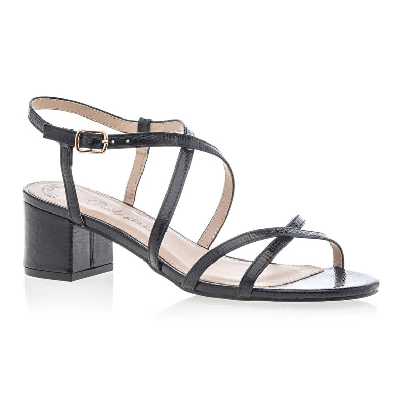 Sandales / nu-pieds Femme Noir Pretty Stories : Sandales / Nu-pieds . Besson Chaussures