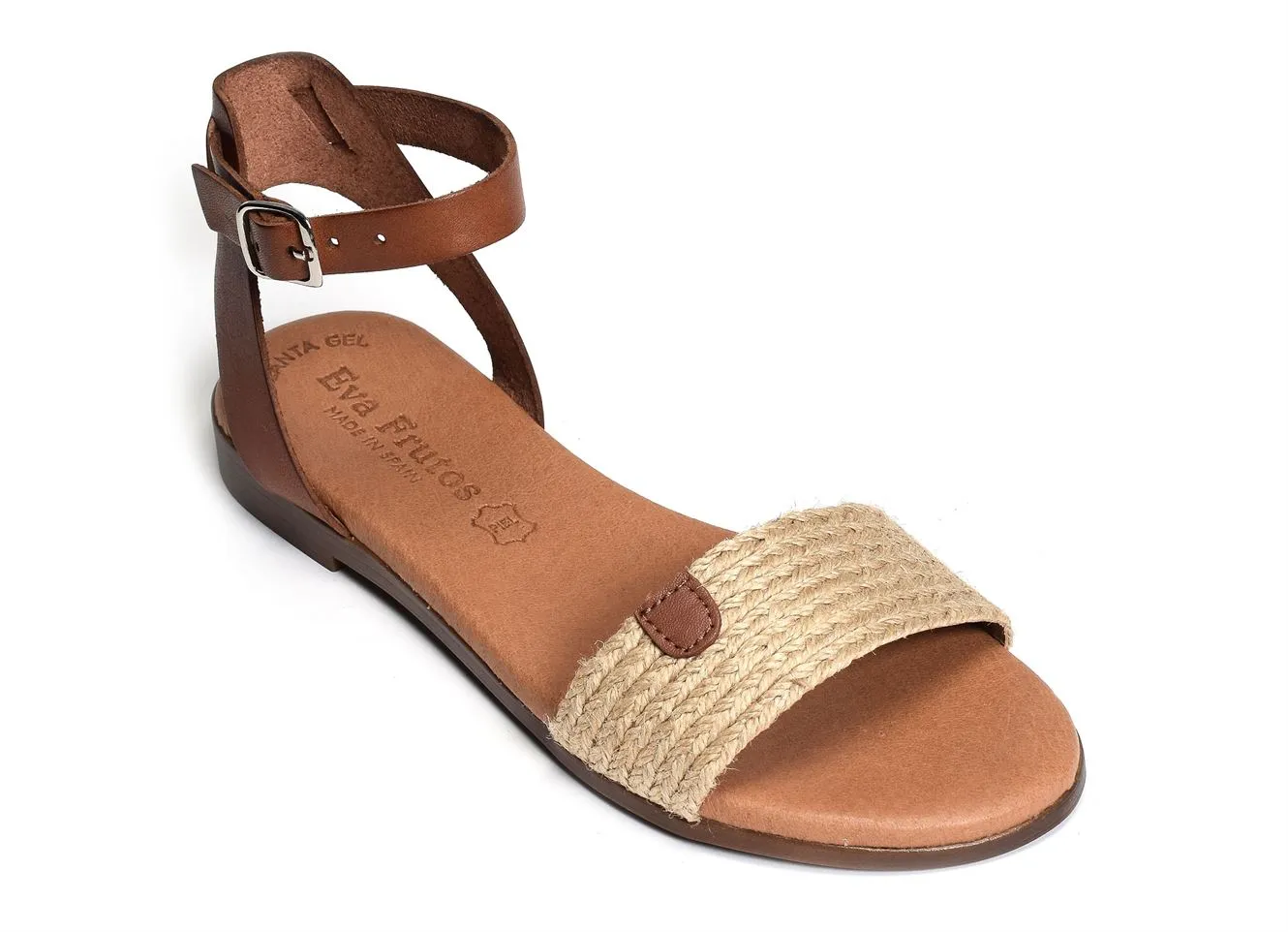 sandales et nu-pieds Eva frutos  3052 naturel 