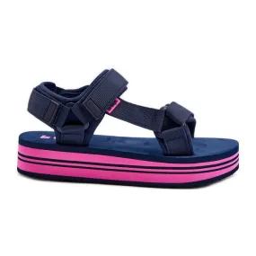 Sandales Plateforme Femme Lee Cooper LCW-24-05-2754L Bleu Marine