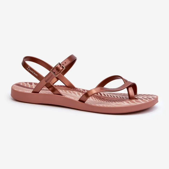 Sandales pour femmes 82842 Ipanema Fashion Sandal Viii Fem Rose-Marron