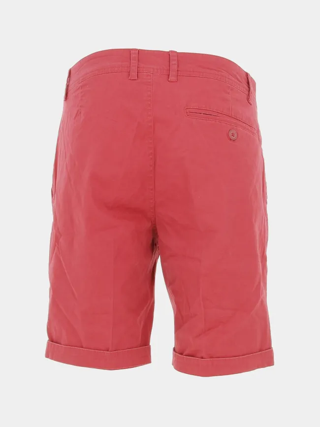 Short chino mahan rouge homme - Sun Valley | wimod