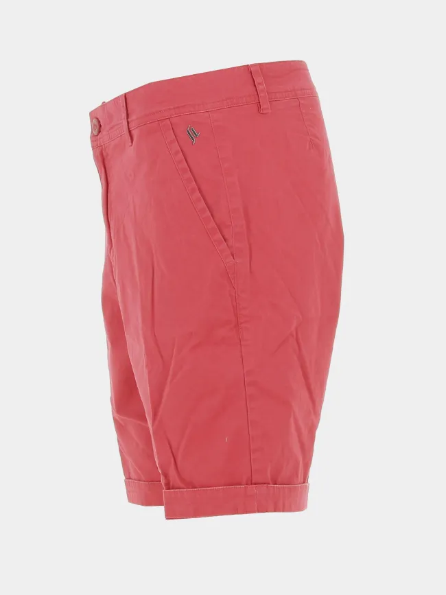 Short chino mahan rouge homme - Sun Valley | wimod