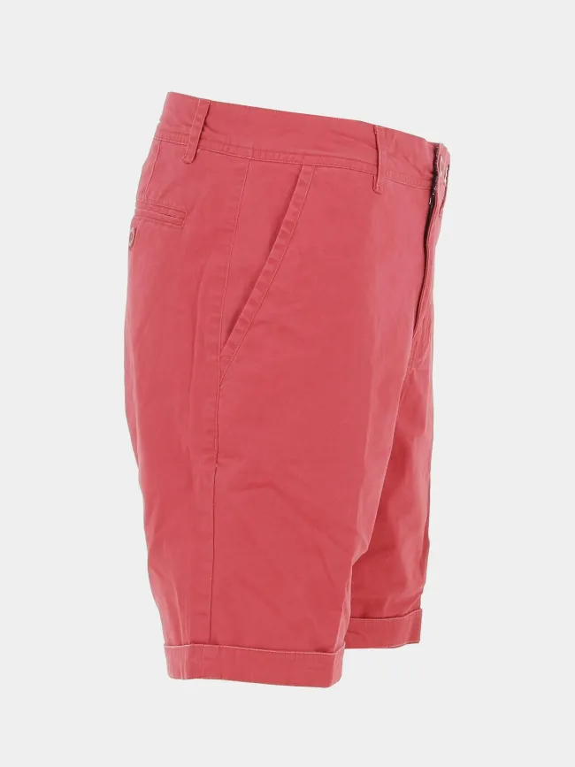 Short chino mahan rouge homme - Sun Valley | wimod