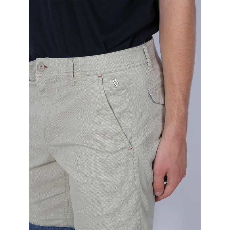 Short chino quadrillé cally beige homme - Sun Valley | wimod