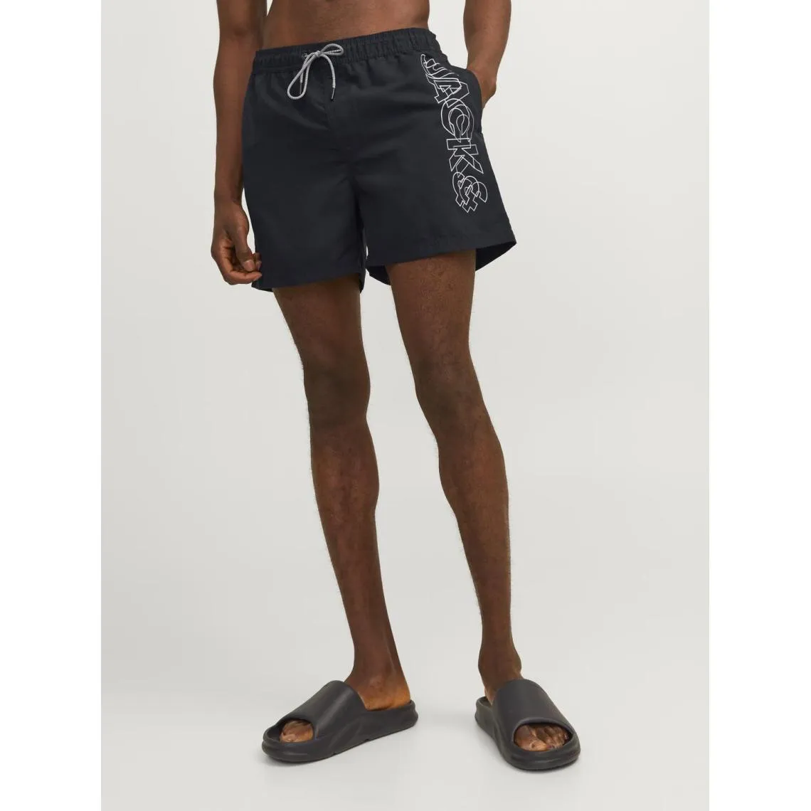 Short de bain coupe classique homme noir | 3 Suisses