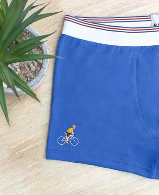 Short de Bain Cycliste doré (brodé)