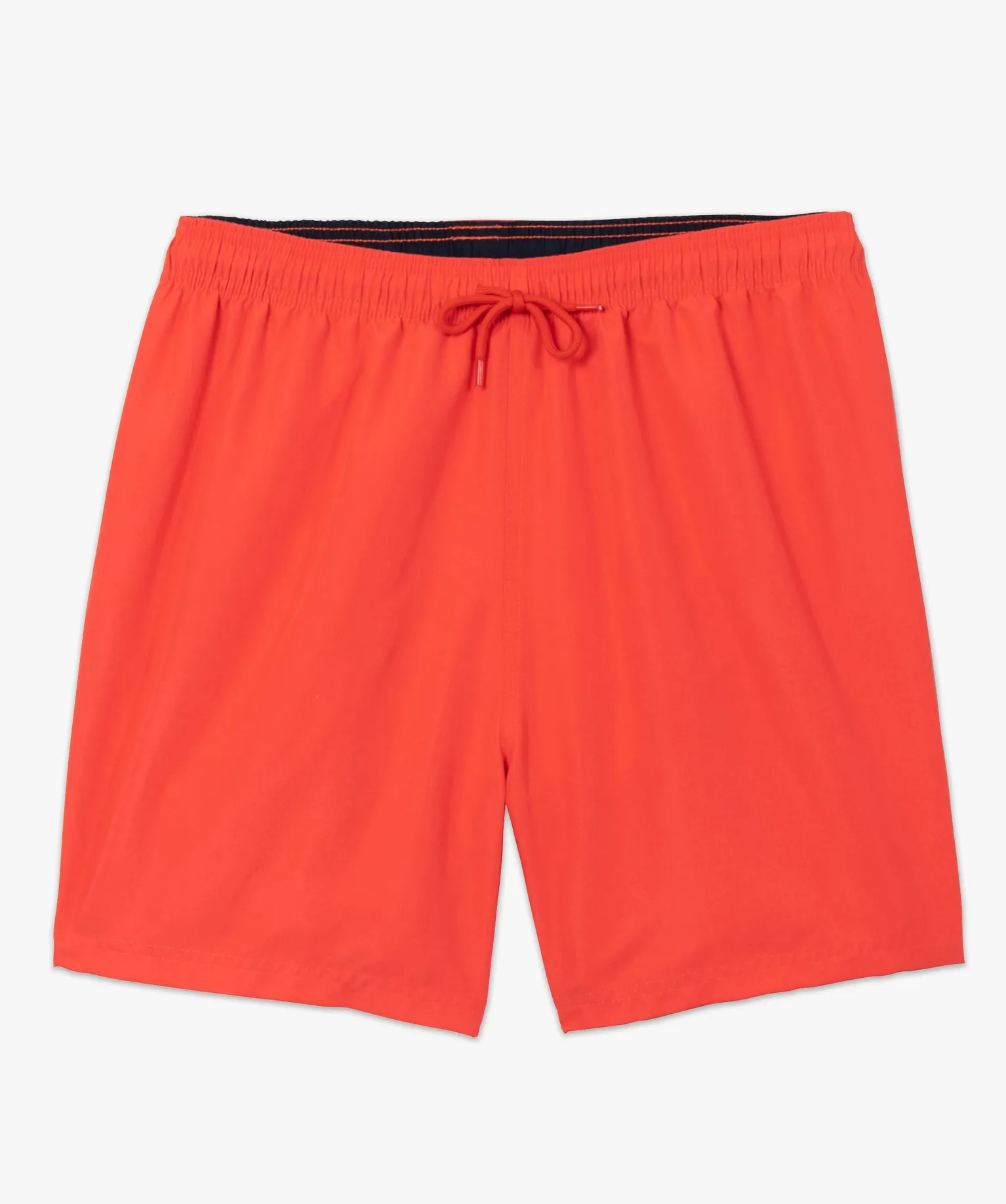 short de bain homme uni orange