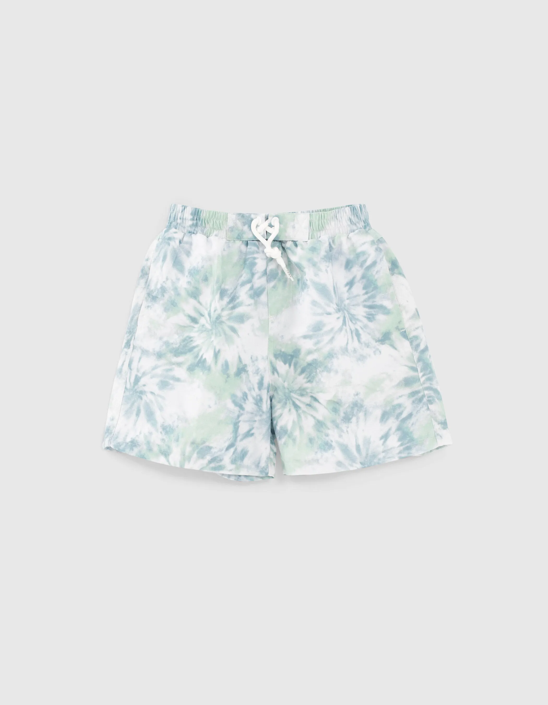 Short de bain mint effet tie and dye garçon