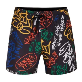 Short de bain Noir Homme O'Neill Graffiti