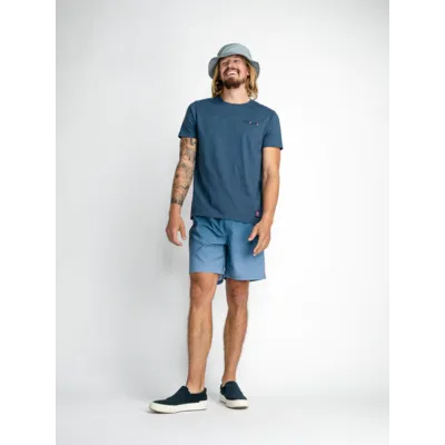 Short de bain tie&dye - Midnight Navy - PETROL INDUSTRIES