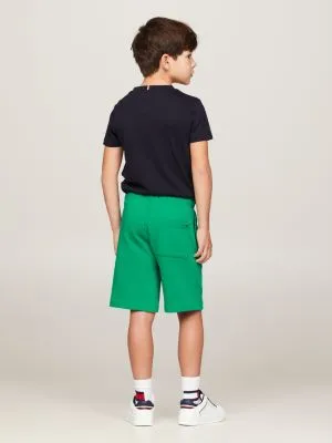 Short de jogging TH Monogram | Vert | Tommy Hilfiger