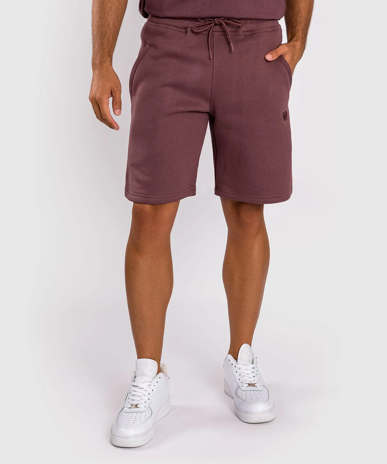 Short en coton Venum Silent Power - Marron