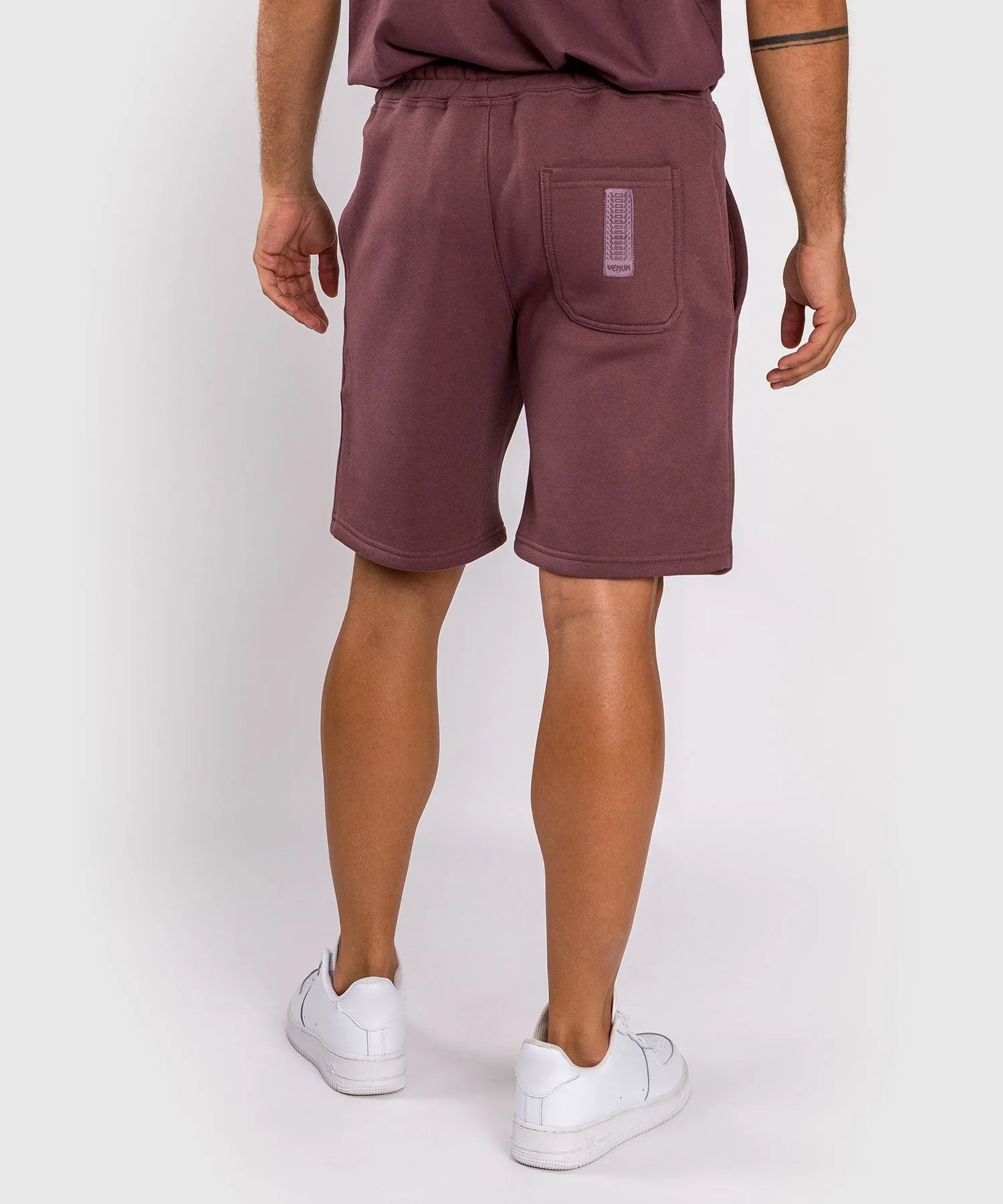 Short en coton Venum Silent Power - Marron