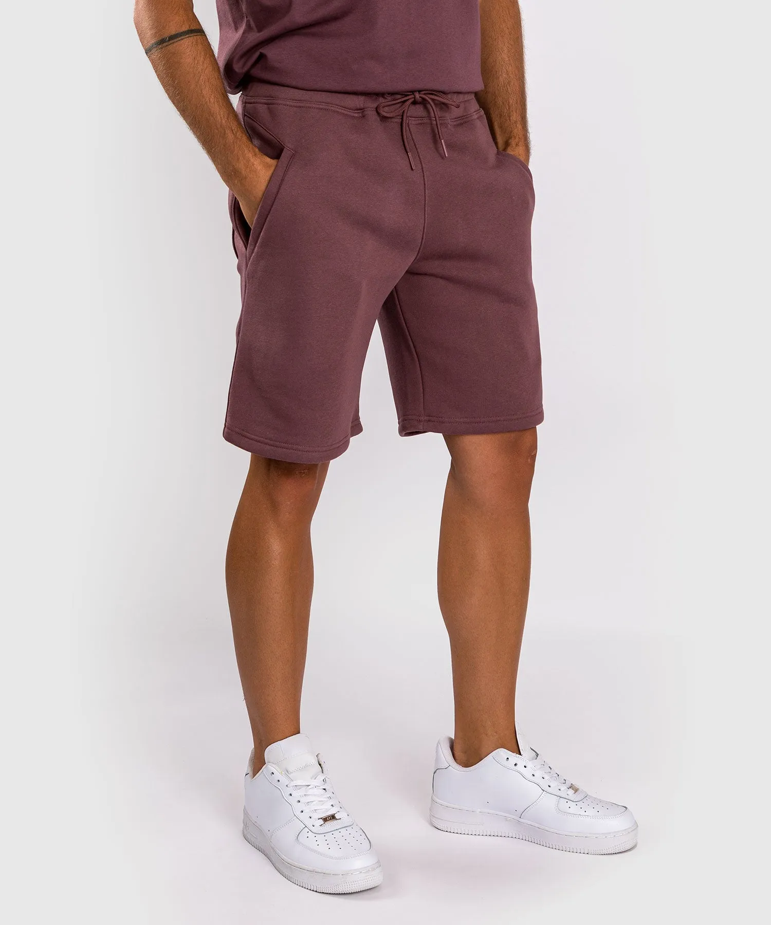 Short en coton Venum Silent Power - Marron