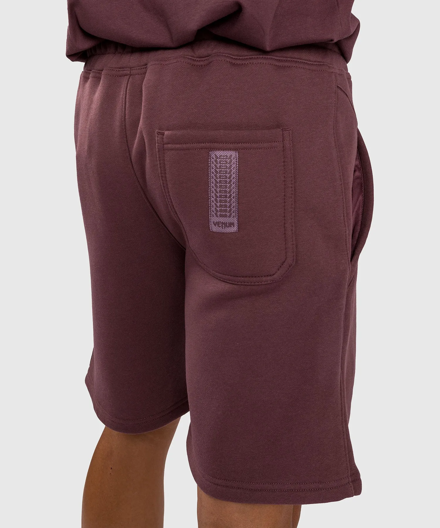 Short en coton Venum Silent Power - Marron