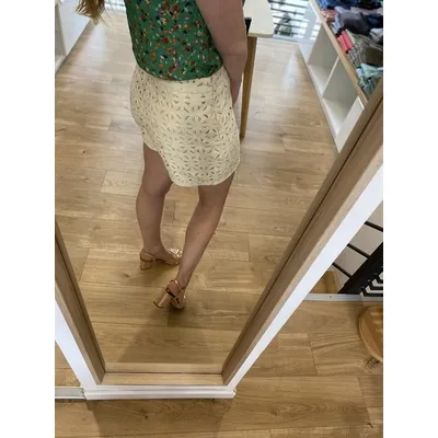 Short macramé - Ecru - IKKS WOMEN