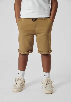 Short relaxed beige Garçon KIWIX Xcamel