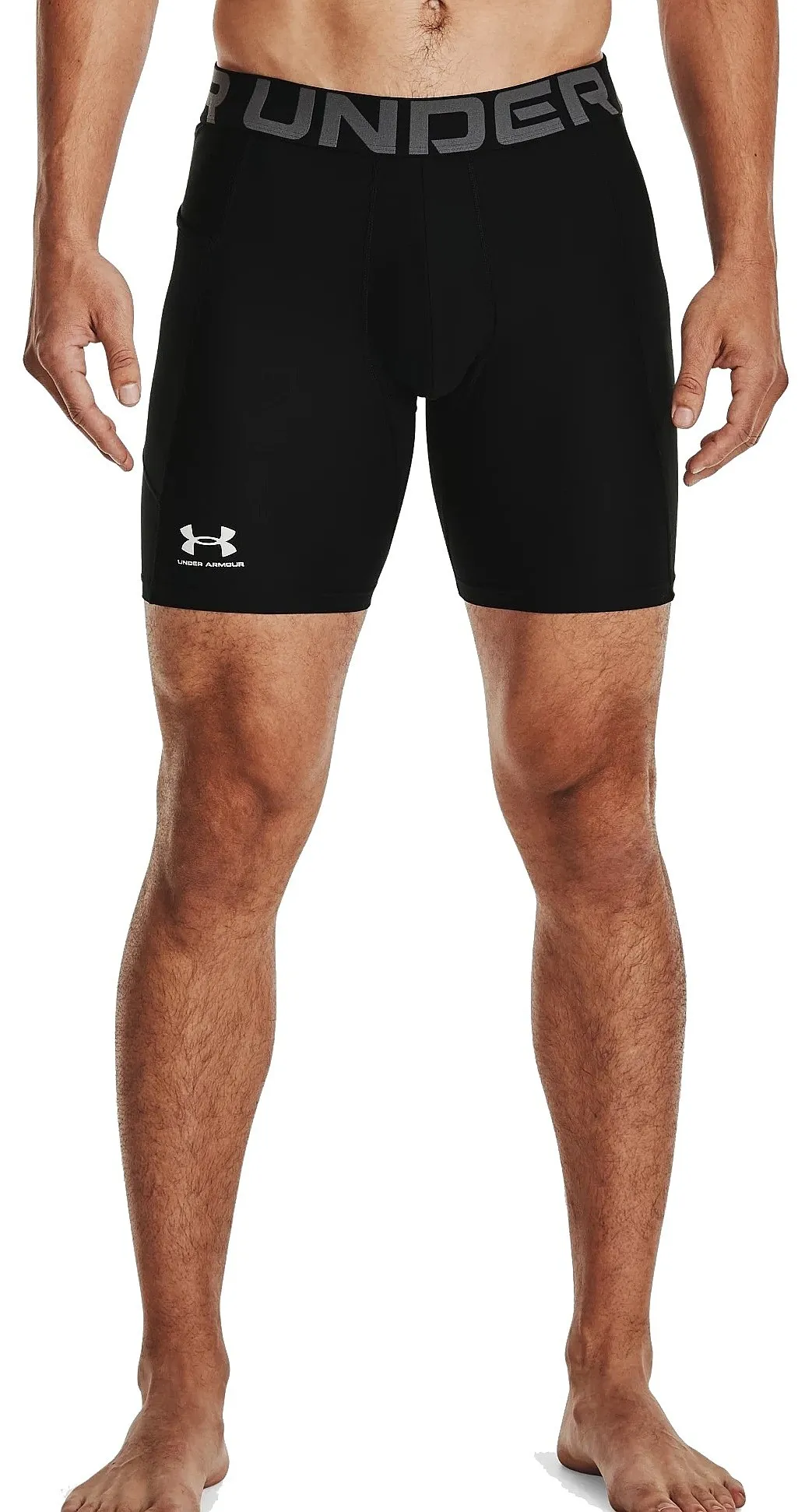 short Under Armour HeatGear Armour Compression - 001/Black/White - men´s