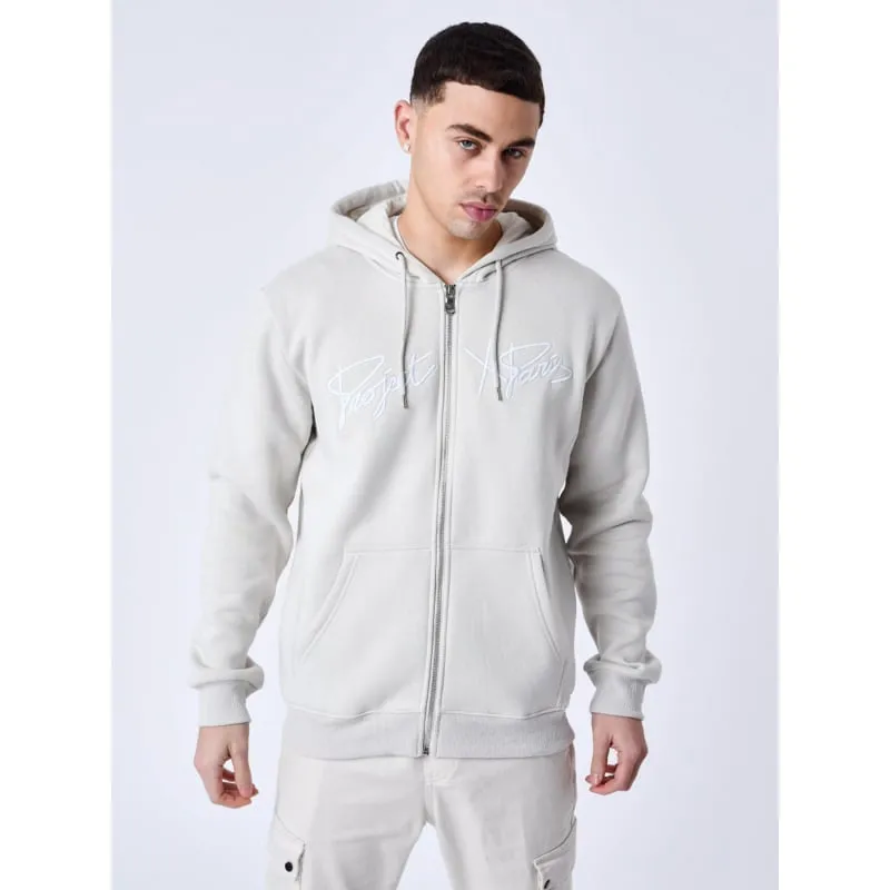 Sweat à capuche daratschi gris anthracite homme - Hugo | wimod