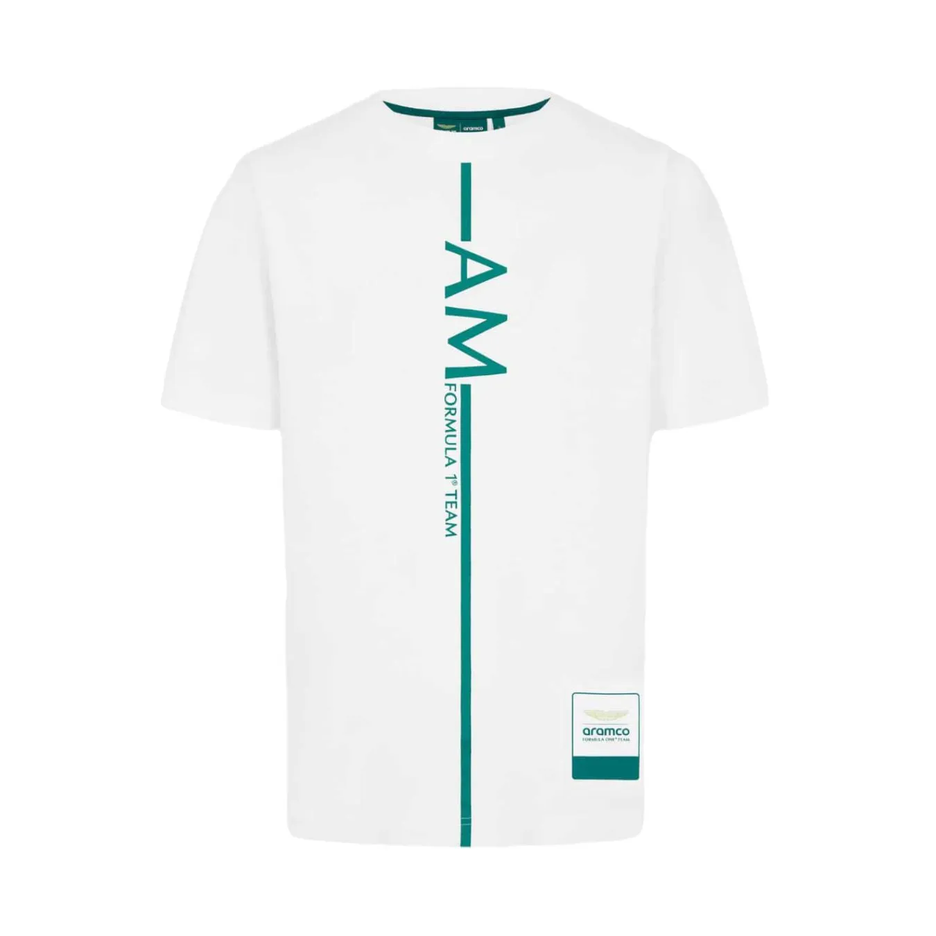 T-shirt ASTON MARTIN Oversize Blanc pour homme ASM24_TSH_OVE