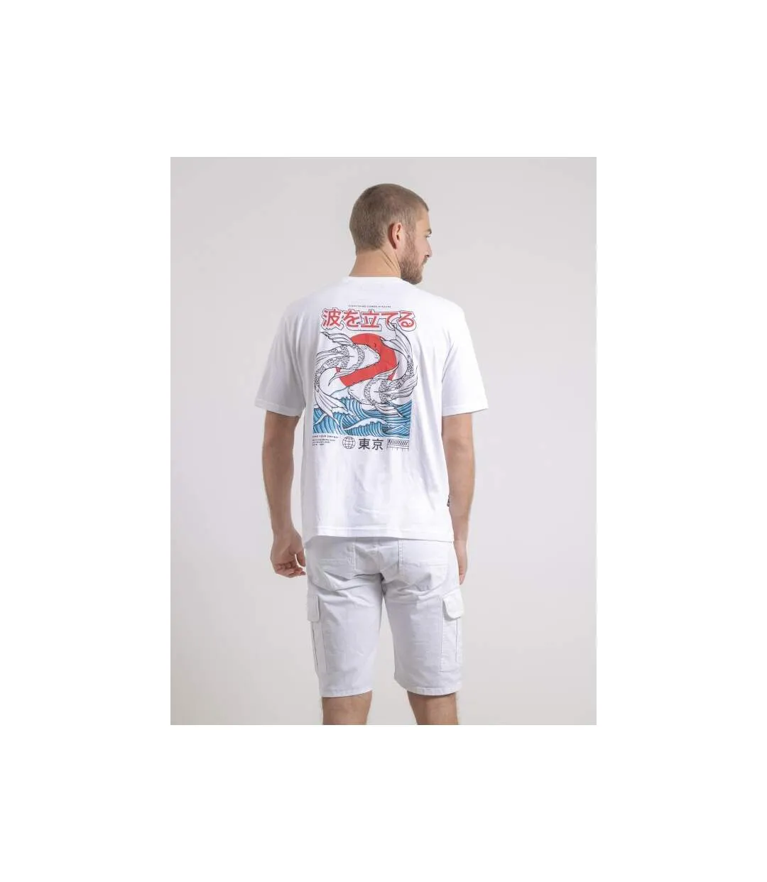 T-shirt col rond oversize pur coton NIGORILLE