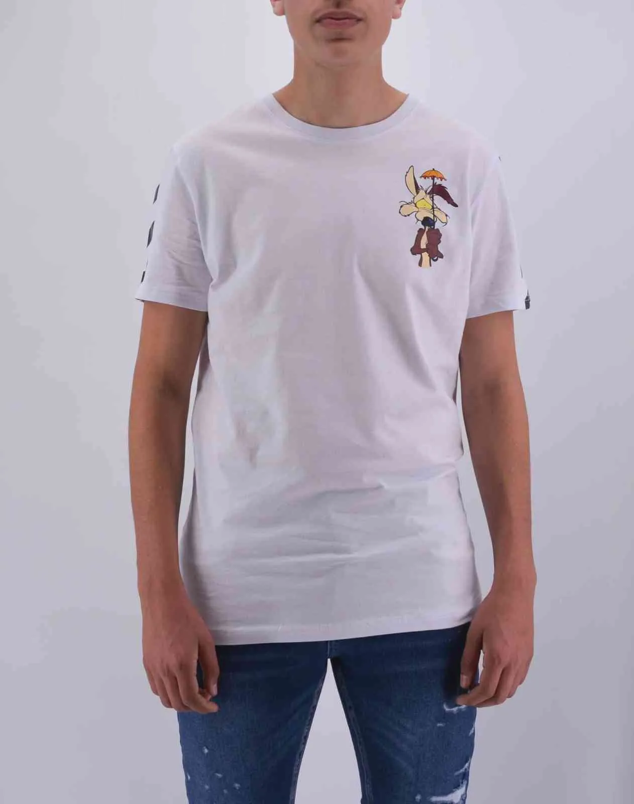 T shirt coyote blanc oversize homme | Mode Urbaine | 19,90€