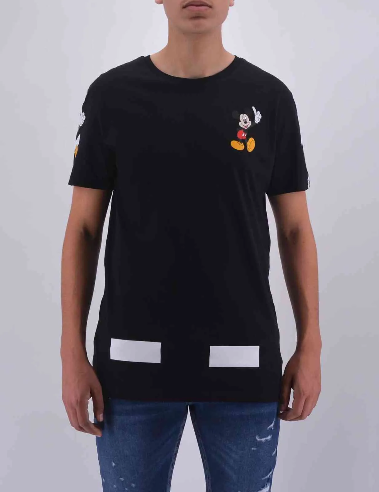 T shirt mickey oversize noir homme | Mode urbaine