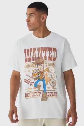 T-shirt oversize Disney à imprimé Woody 