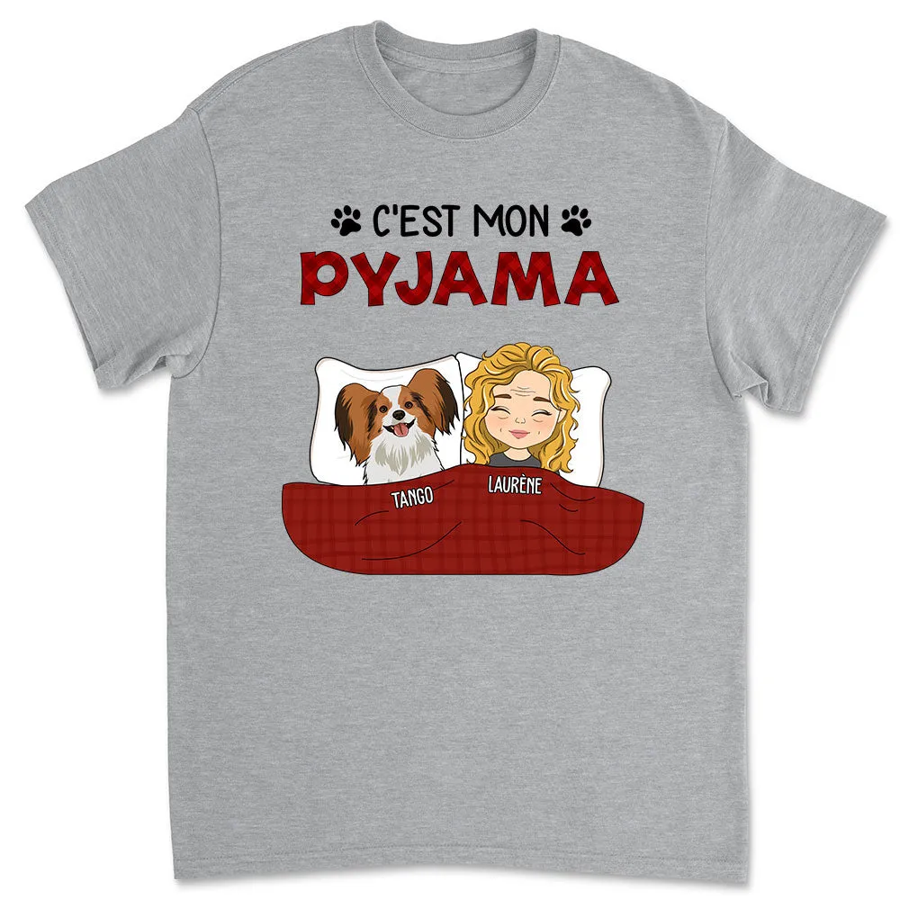 T-shirt Personnalisé - C‘est Mon Pyjama