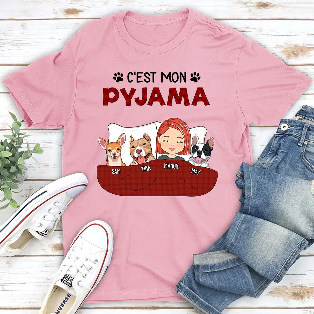 T-shirt Personnalisé - C‘est Mon Pyjama