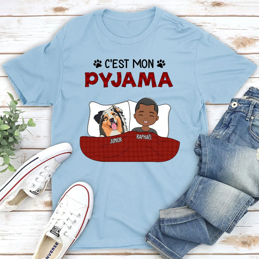 T-shirt Personnalisé - C‘est Mon Pyjama