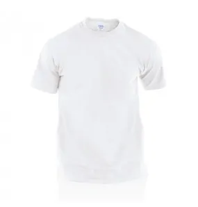 T-shirt pour adulte blanc "Hecom" de tailles différentes