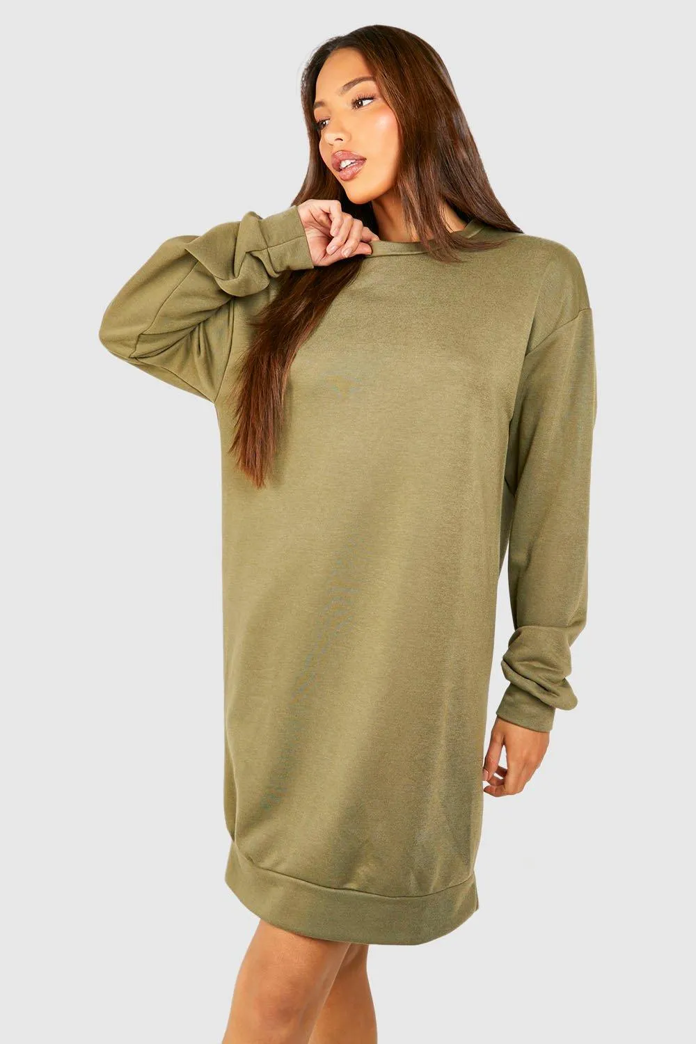 Tall - Robe oversize en sweat