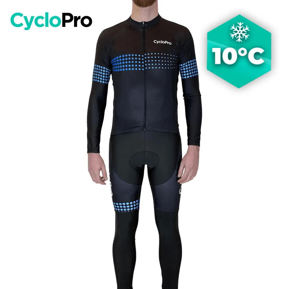 Tenue cycliste automne Bleue Homme - Liberty+