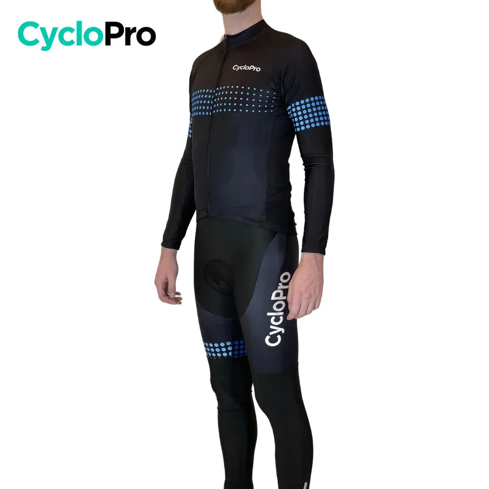 Tenue cycliste automne Bleue Homme - Liberty+