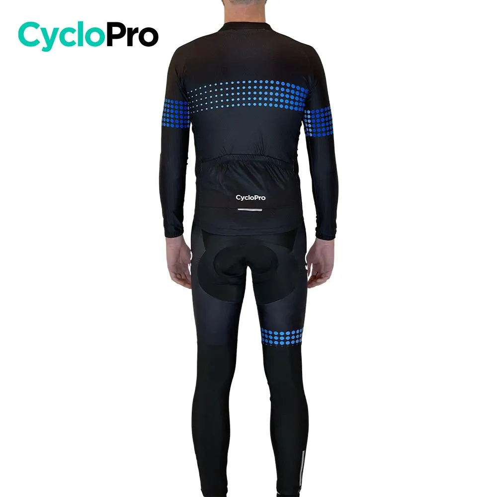 Tenue cycliste automne Bleue Homme - Liberty+