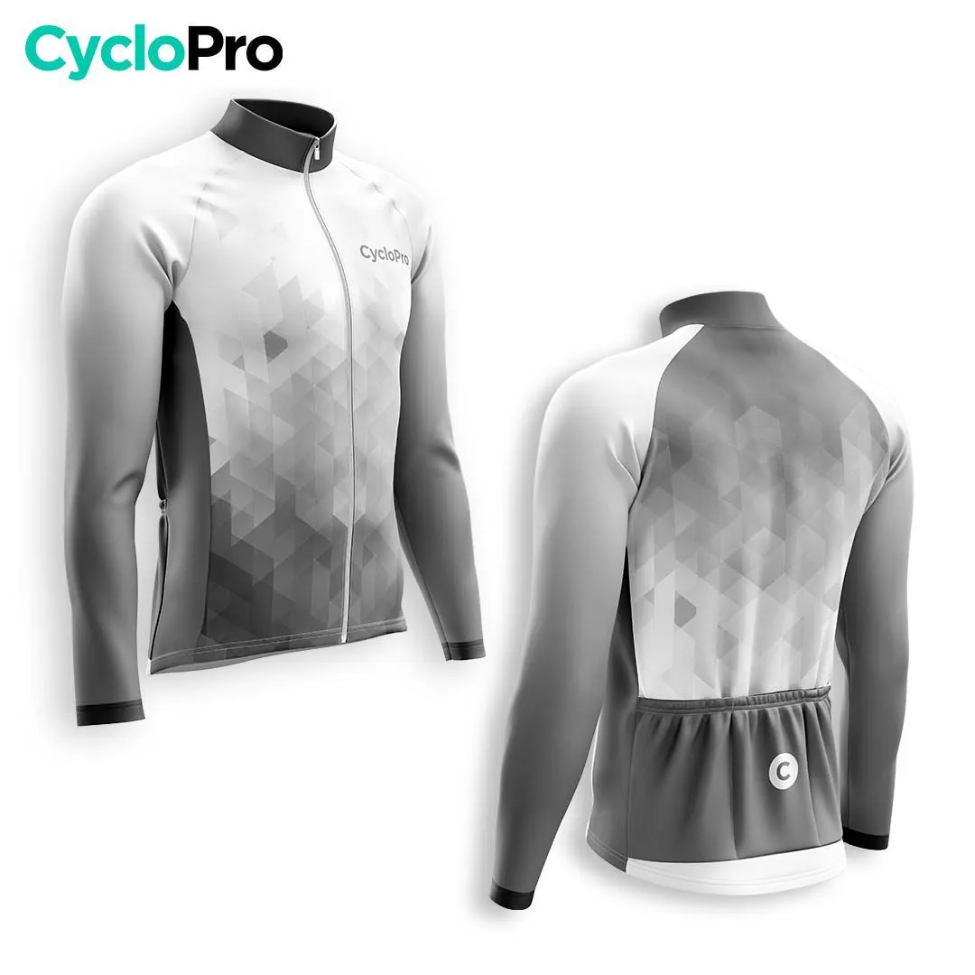 TENUE CYCLISTE AUTOMNE HOMME NOIRE - CRISTAL+