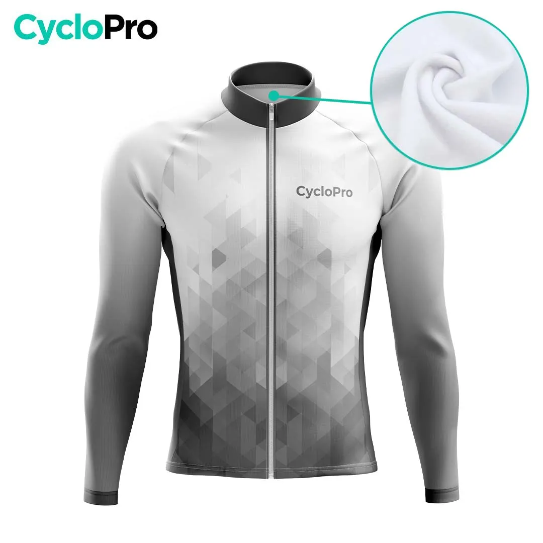 TENUE CYCLISTE AUTOMNE HOMME NOIRE - CRISTAL+